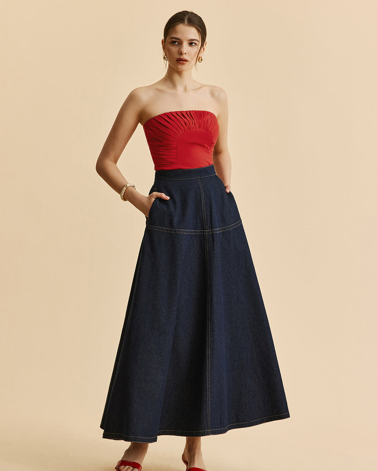 Yan Cepli A Kesim Kot Etek