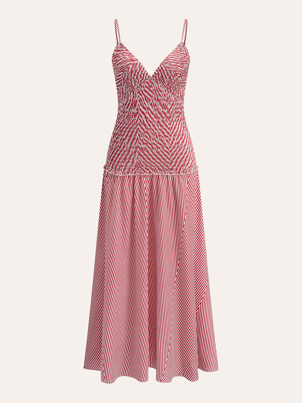 Büzgülü V Yaka Kolsuz Pliseli Elbise