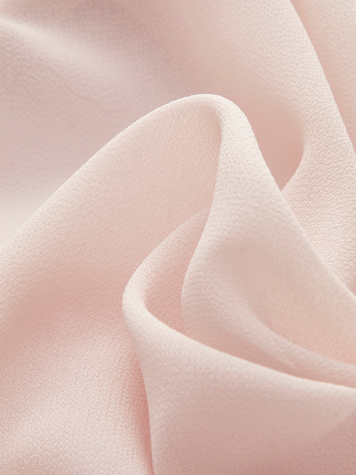 Yarı Şeffaf Fırfırlı Şifon Bluz