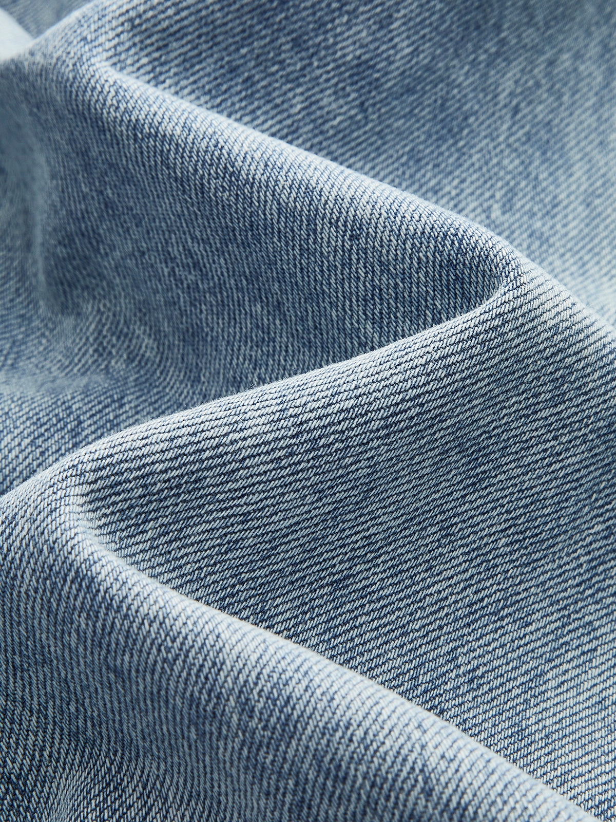 Asimetrik Belli Bol Paça Kot Pantolon