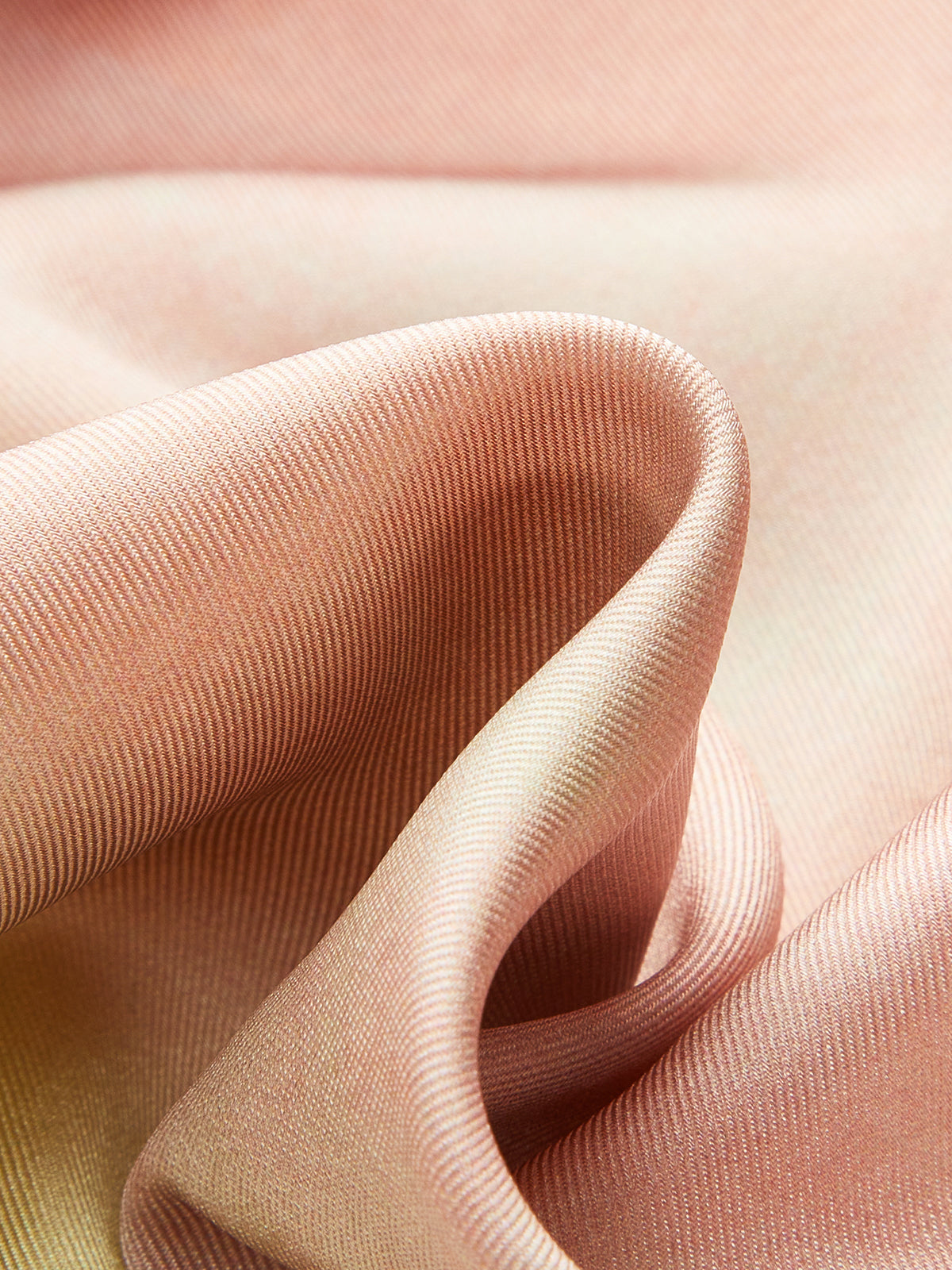 Kısa Kollu Renk Degradeli Uzun Elbise Belden Bağlamalı