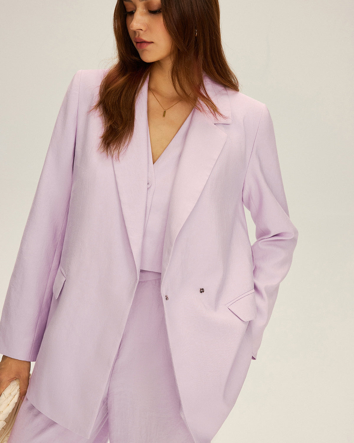 Uzun Kollu Kemerli Blazer