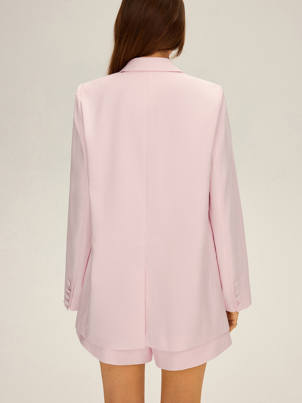 Çift Düğmeli Oversize Blazer