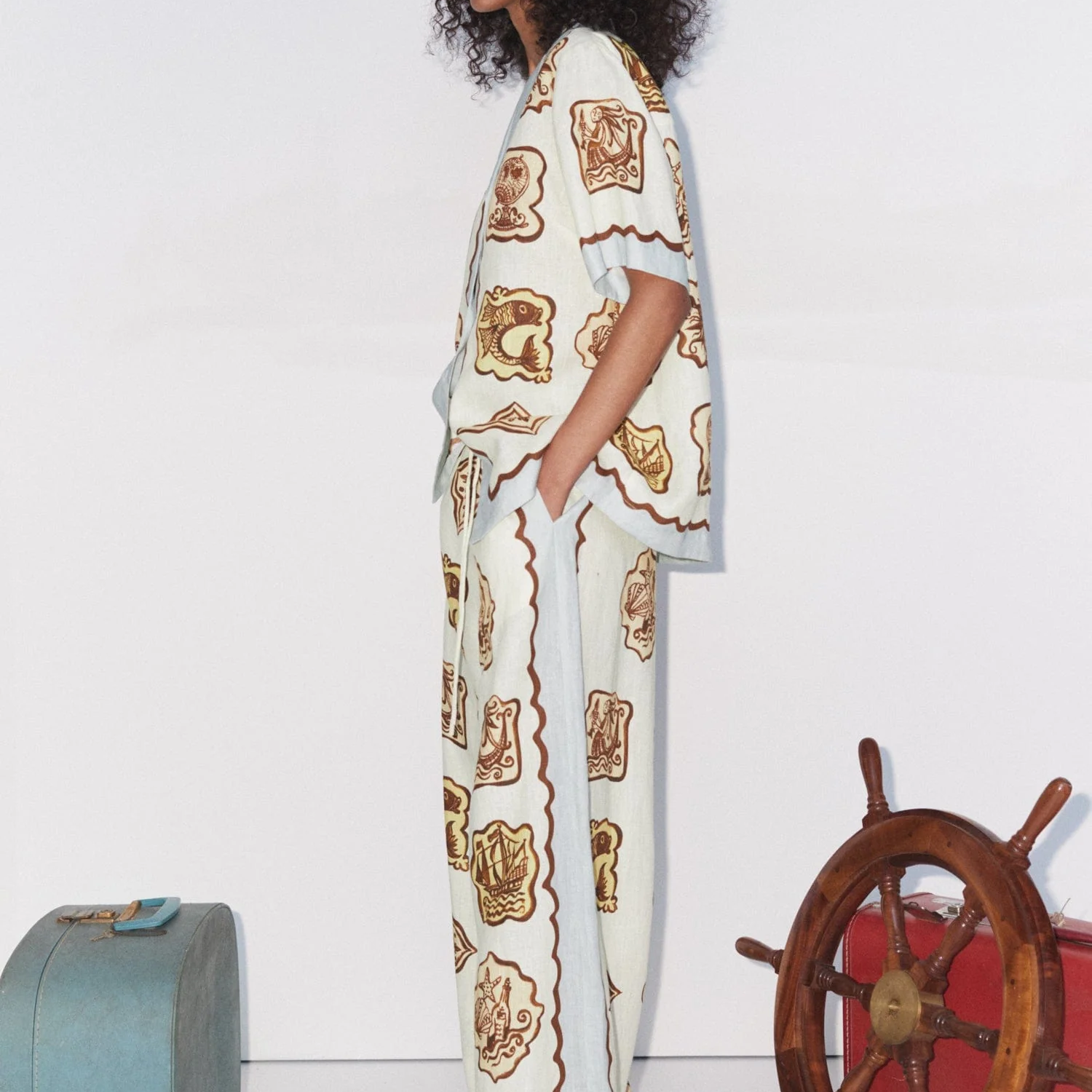 Mosaic Cruise Palazzo Pantolon