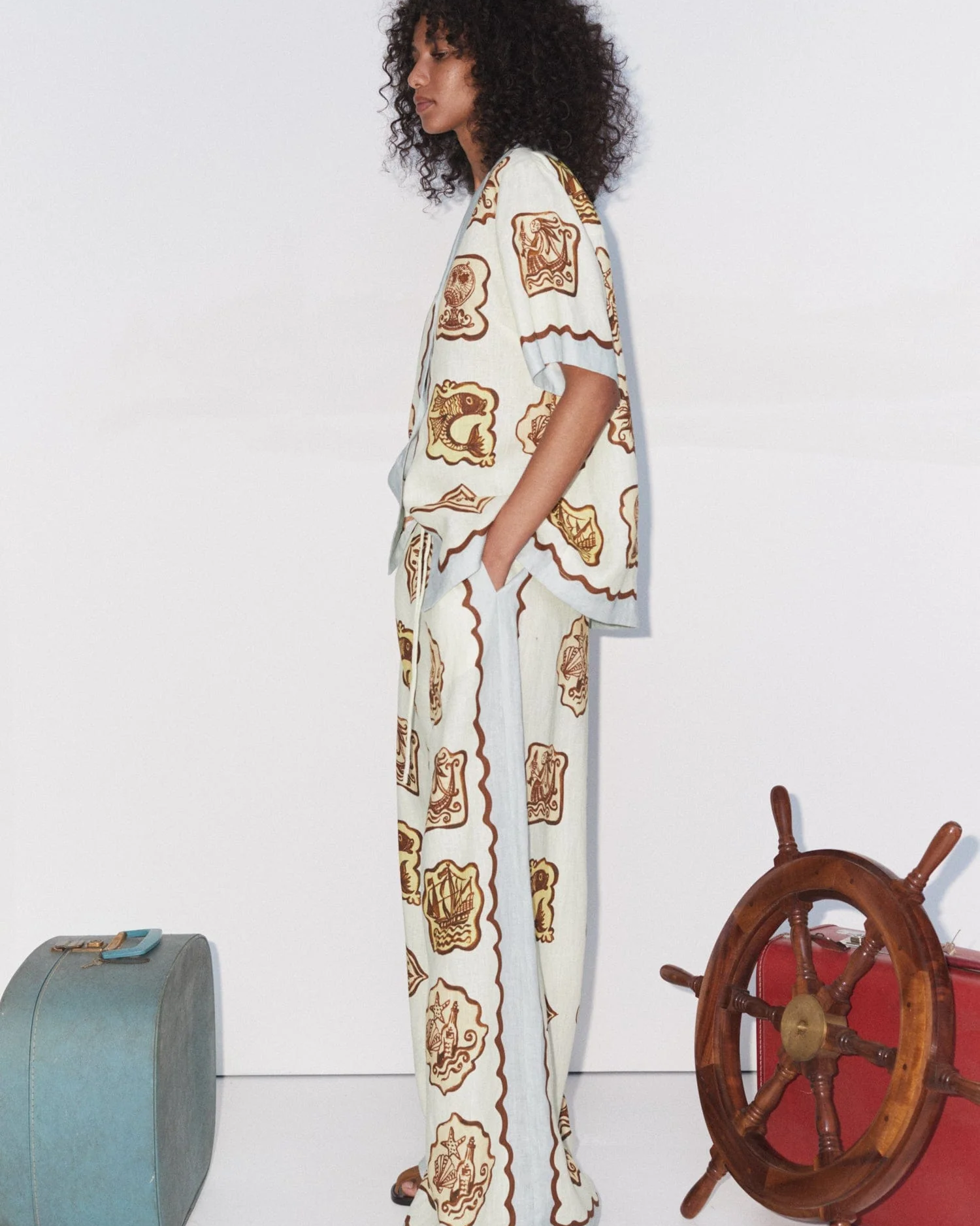 Mosaic Cruise Palazzo Pantolon