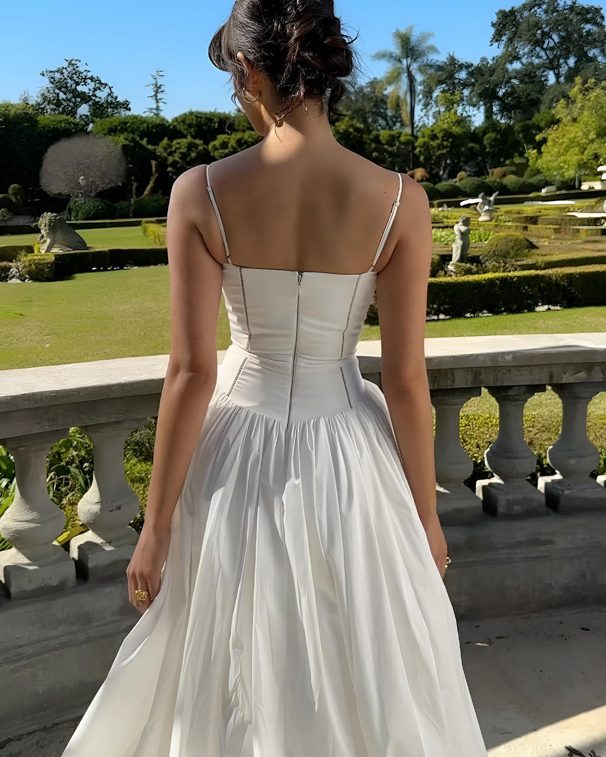 Serendipity Frenchy Dökümlü Uzun Elbise