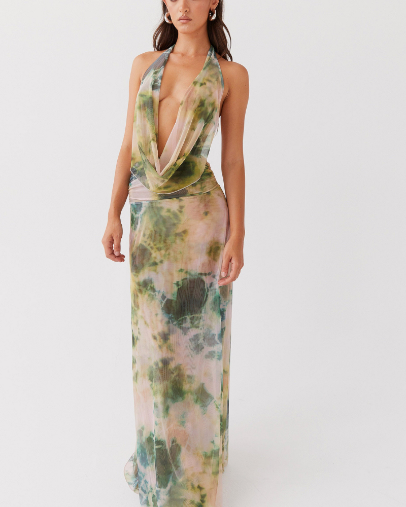 Julie Halterneck Kapşonlu Yaka Etek Takımı