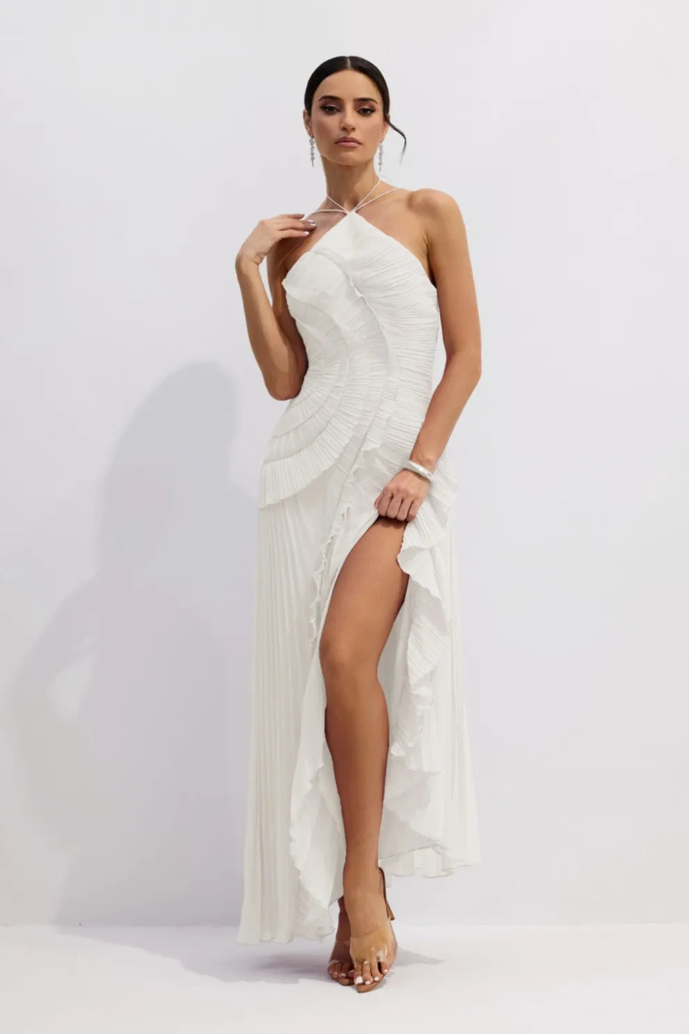 Okyanus Esintisi Maxi Elbise