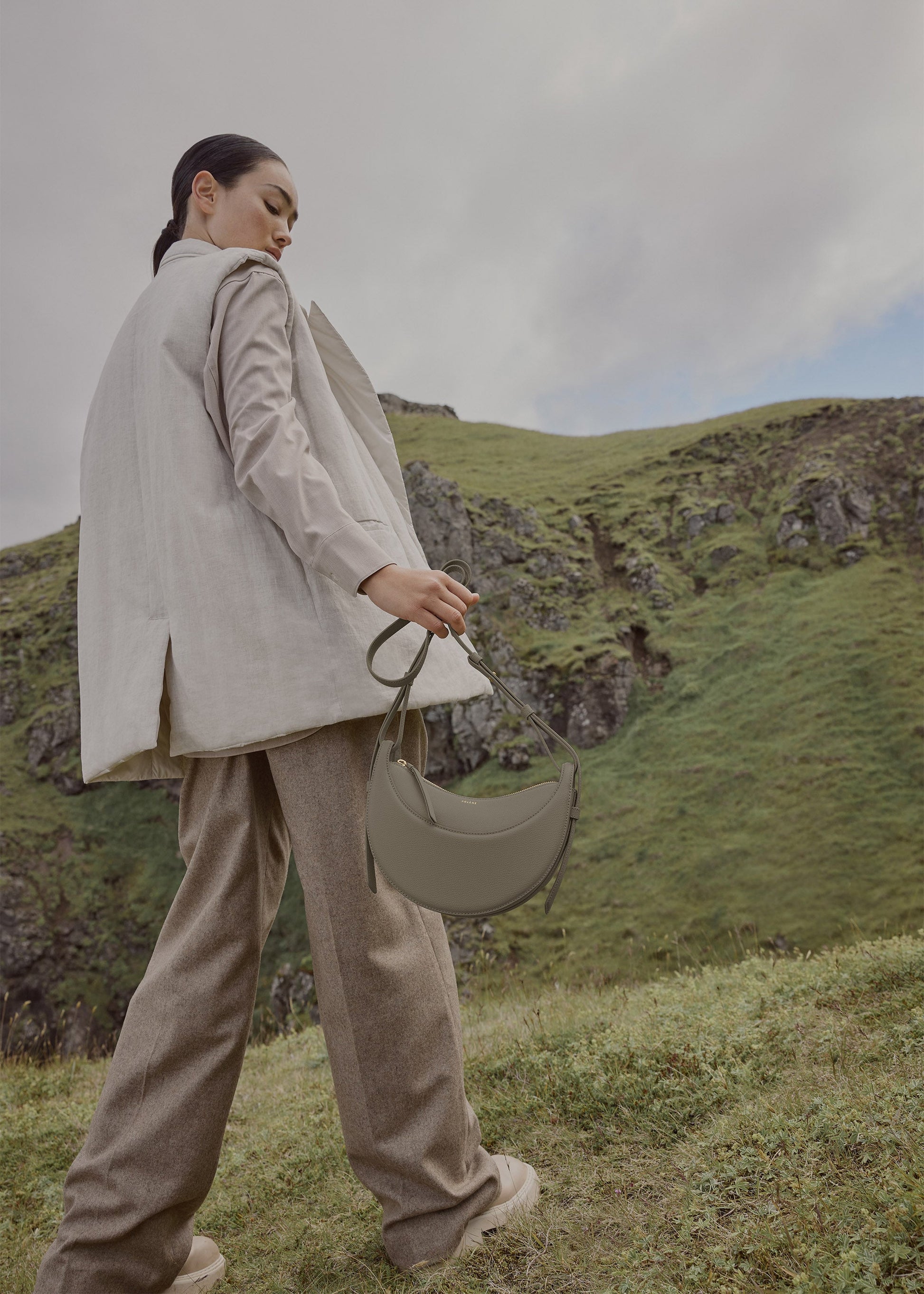 Avelin Omuz Çantası - Yeşil