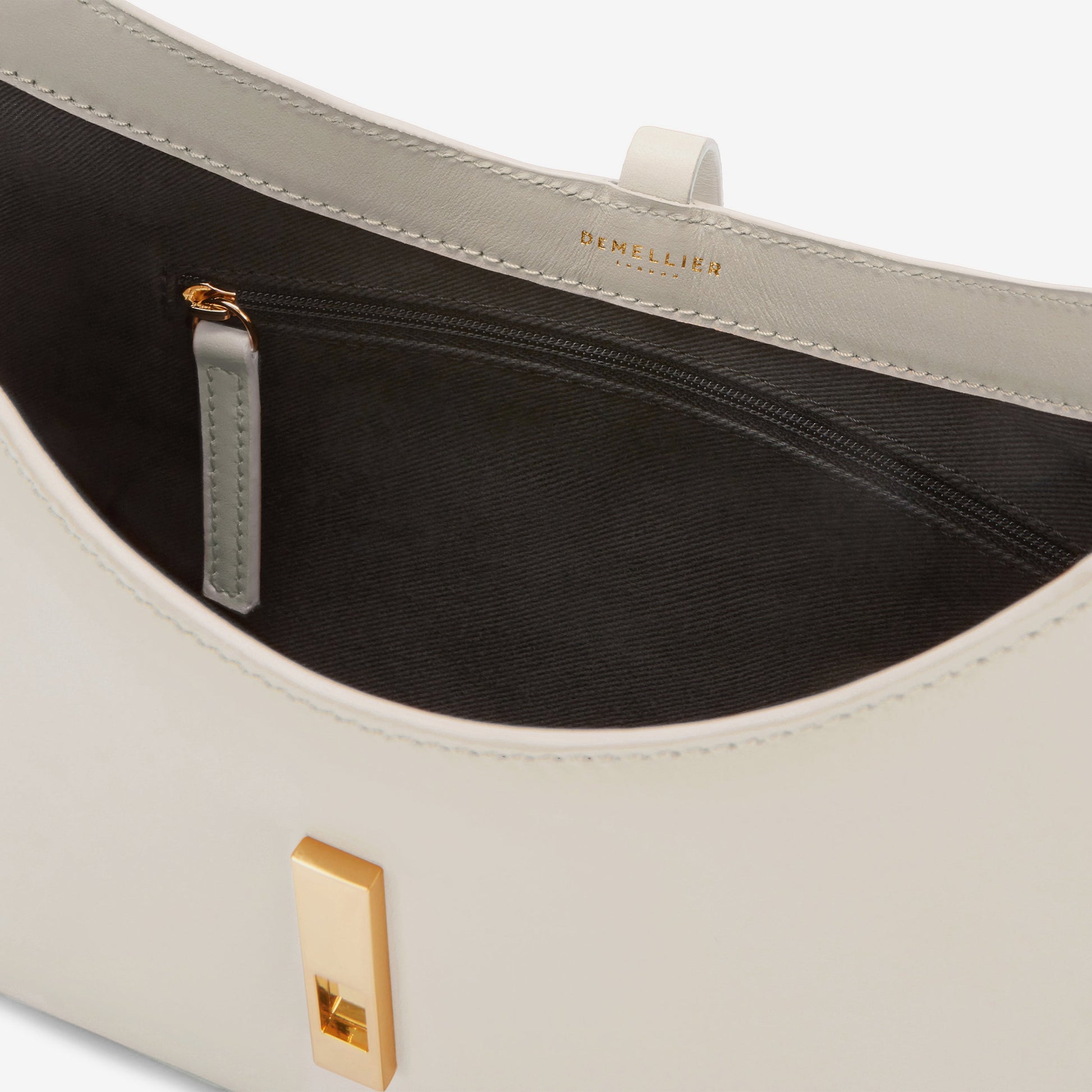 Nava Omuz Çantası - İnci beyazı