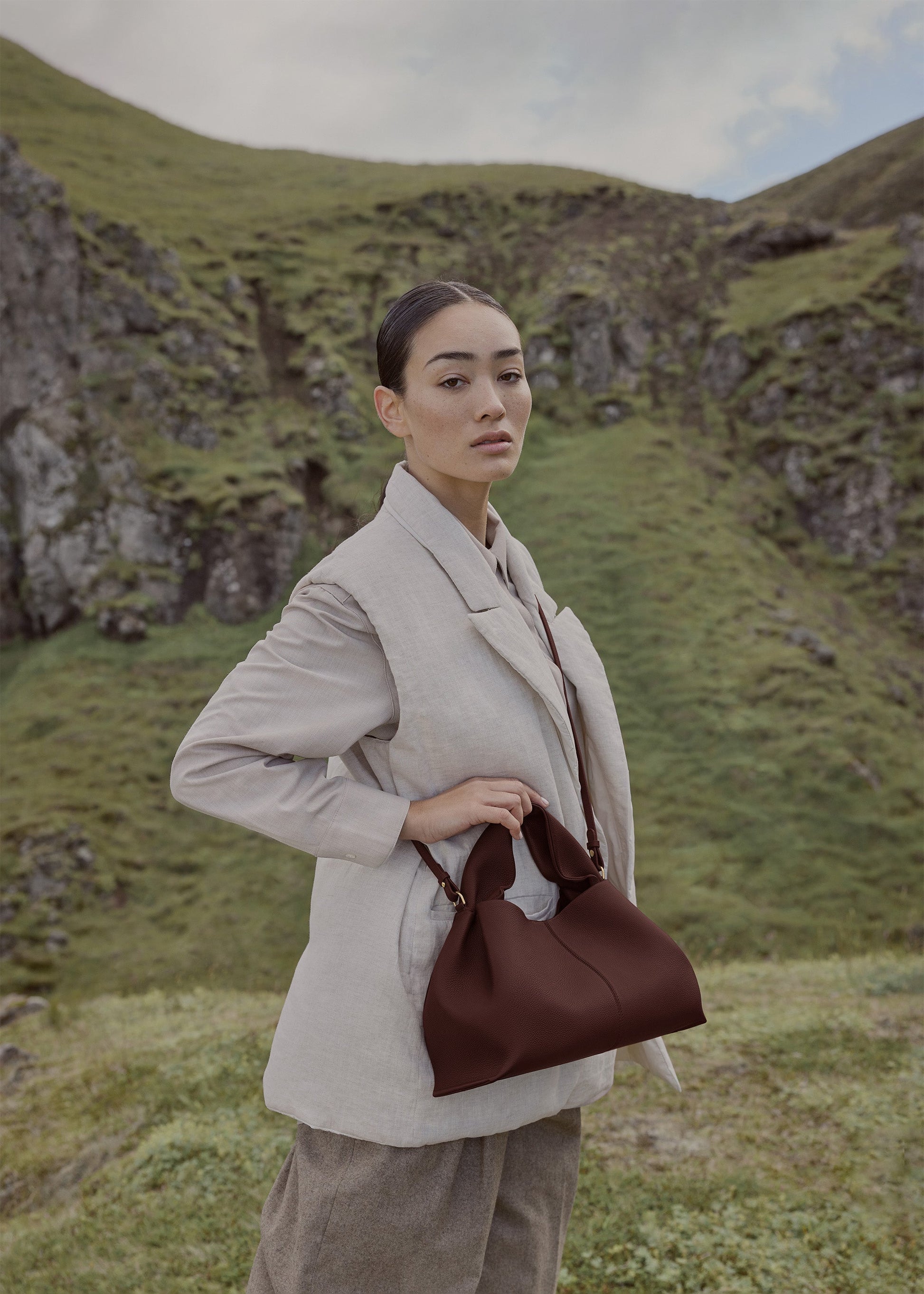 Minoa El Çantası - Kahverengi