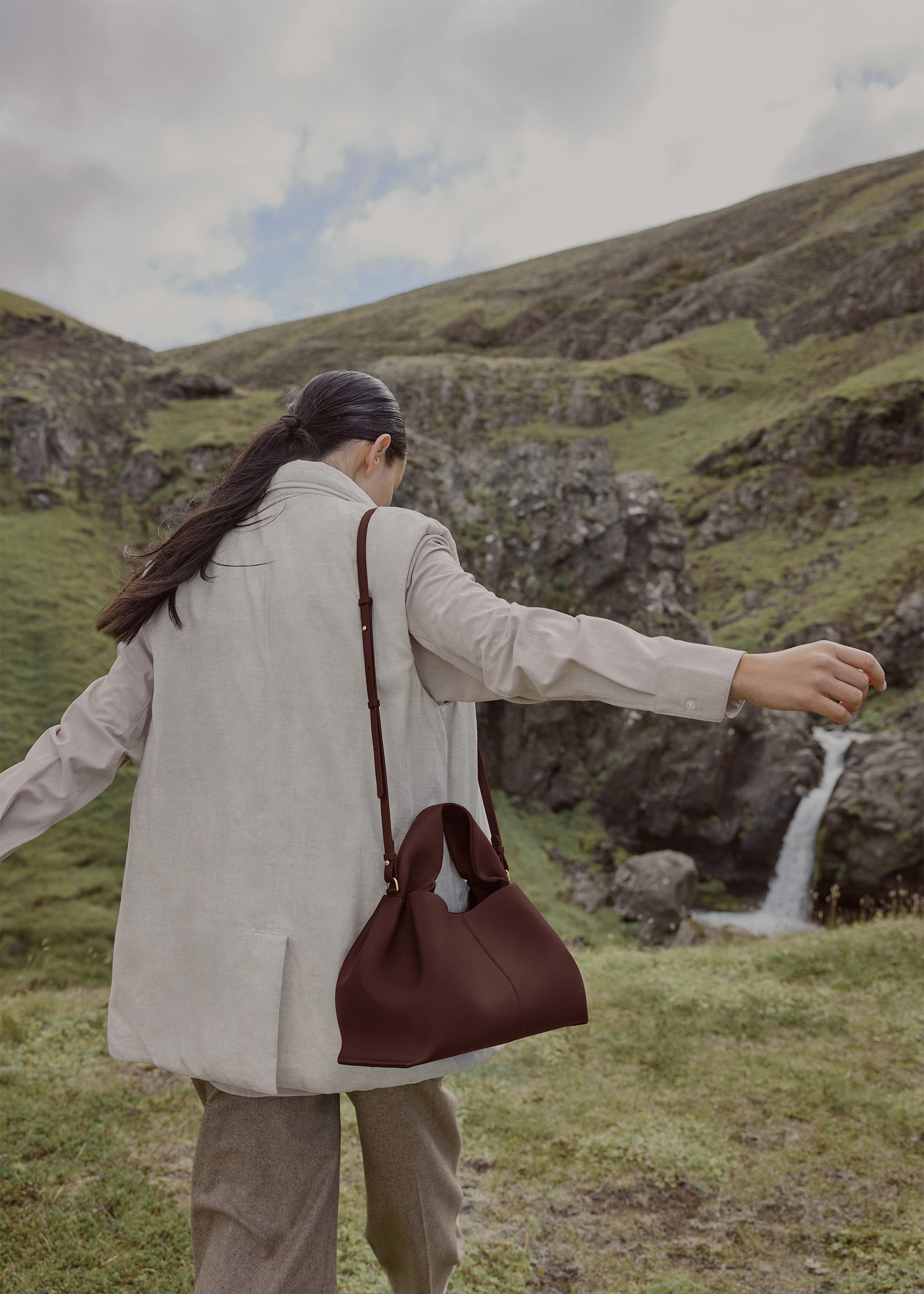 Minoa El Çantası - Kahverengi