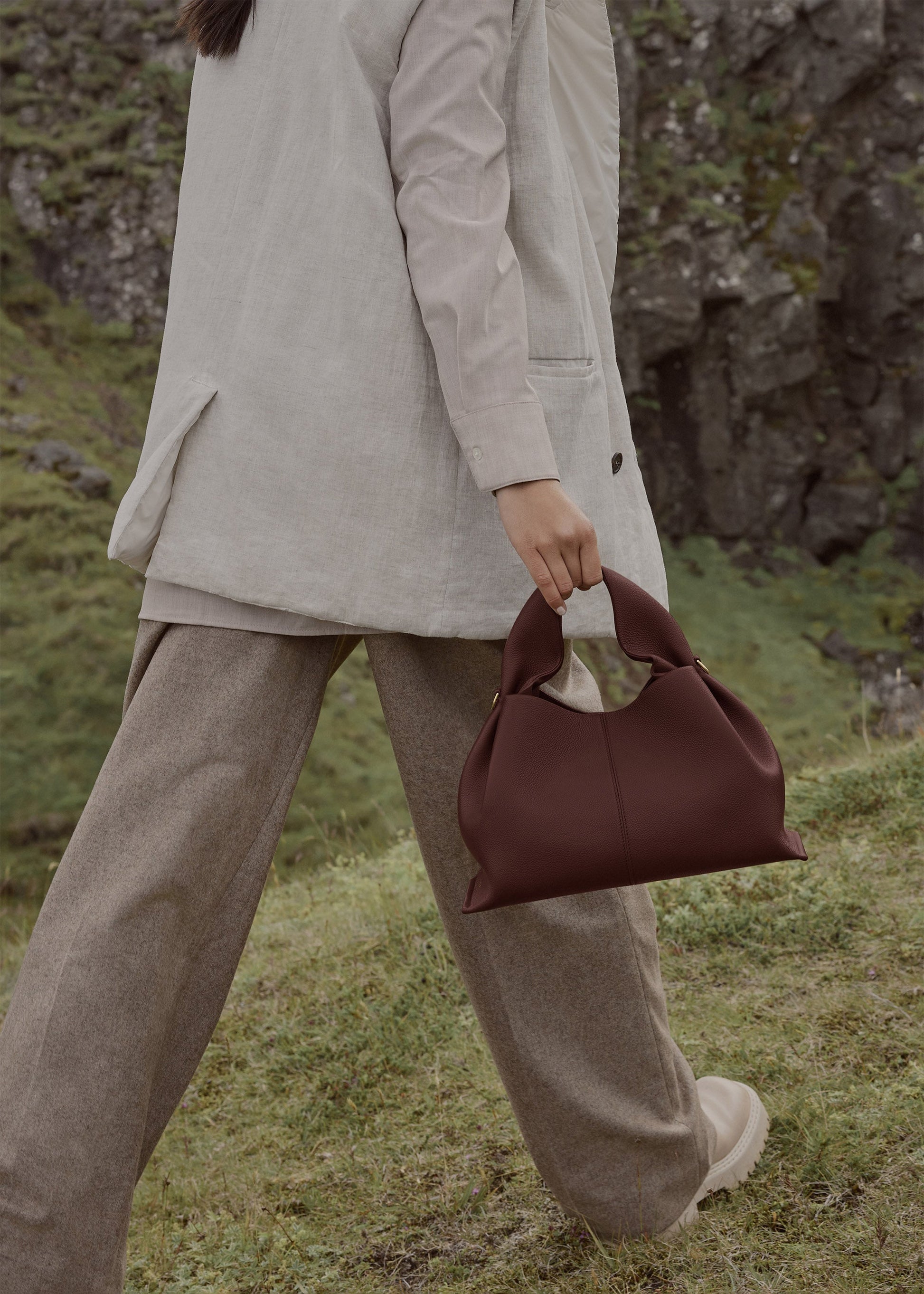 Minoa El Çantası - Kahverengi