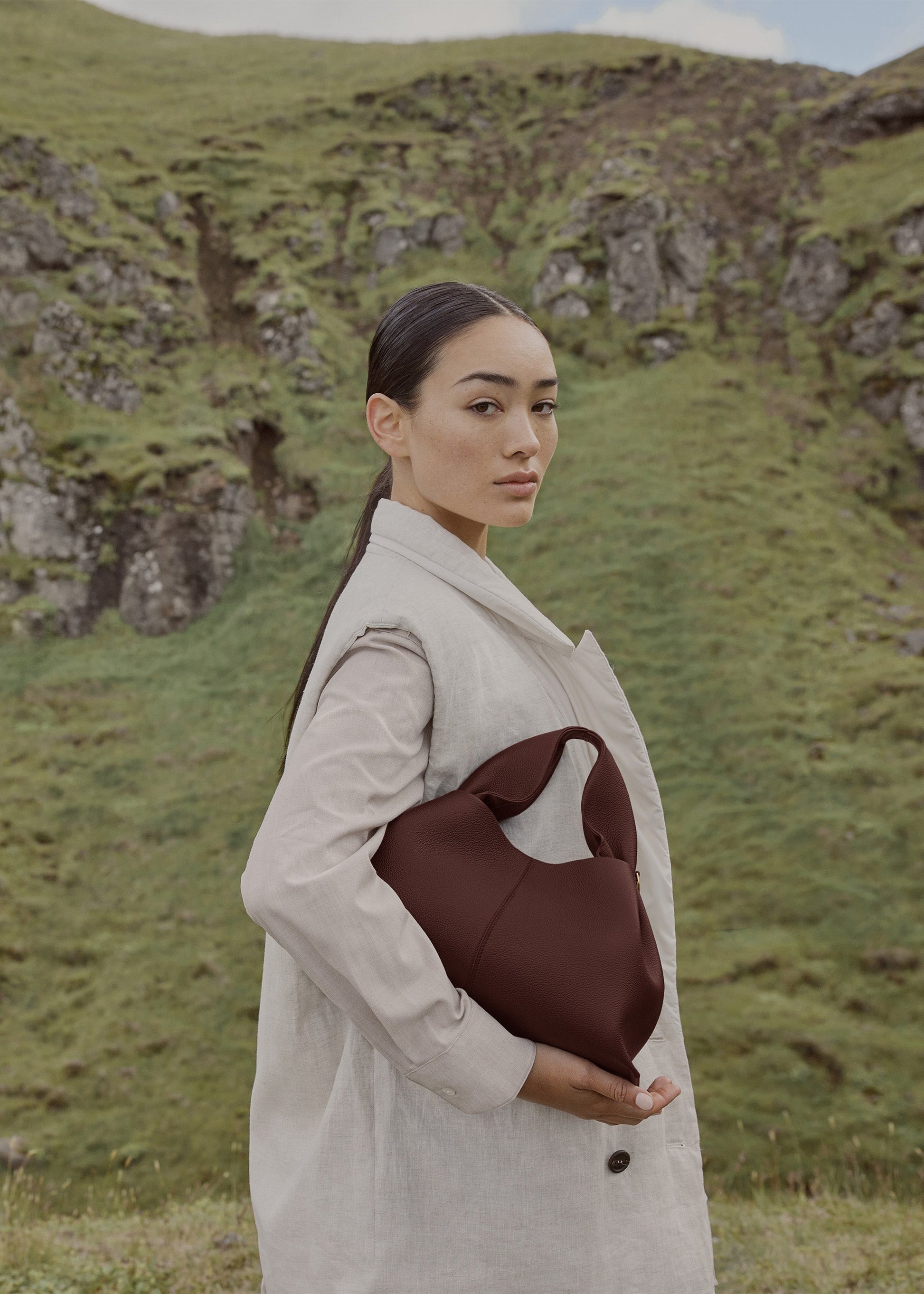 Minoa El Çantası - Kahverengi