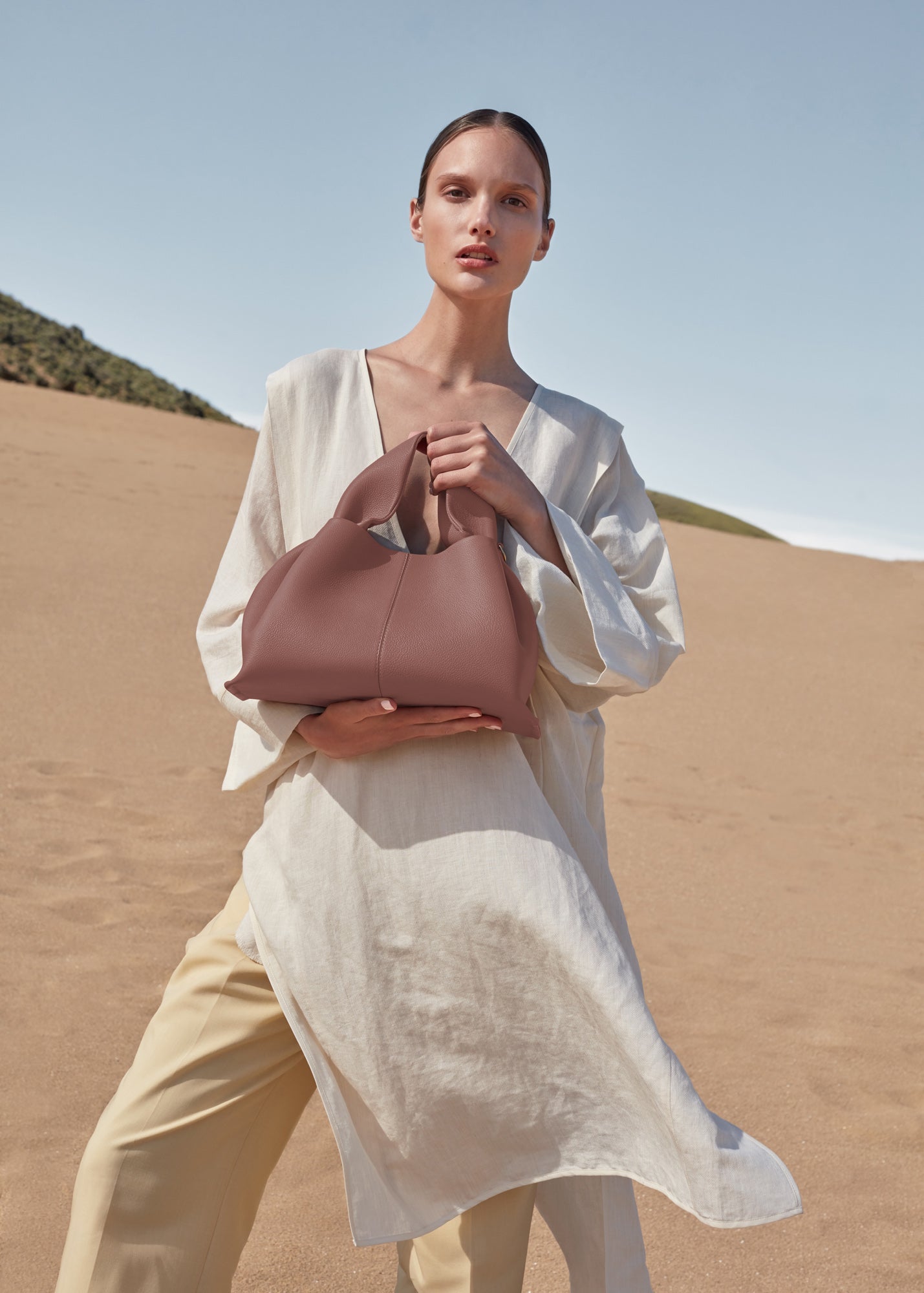 Minoa El Çantası - Pudra pembesi