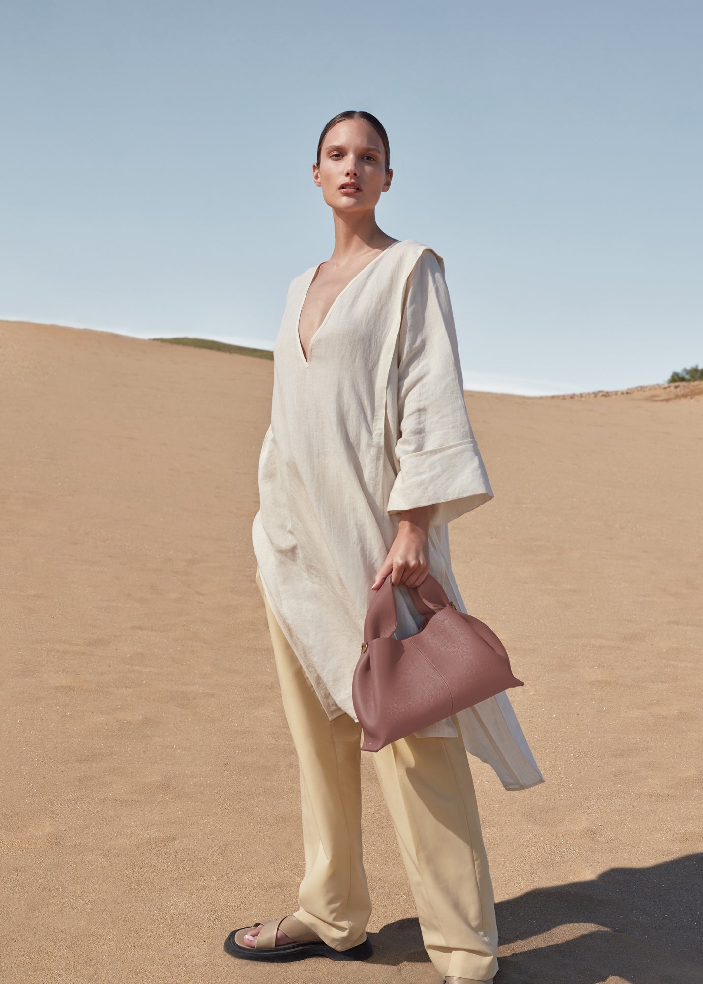 Minoa El Çantası - Pudra pembesi