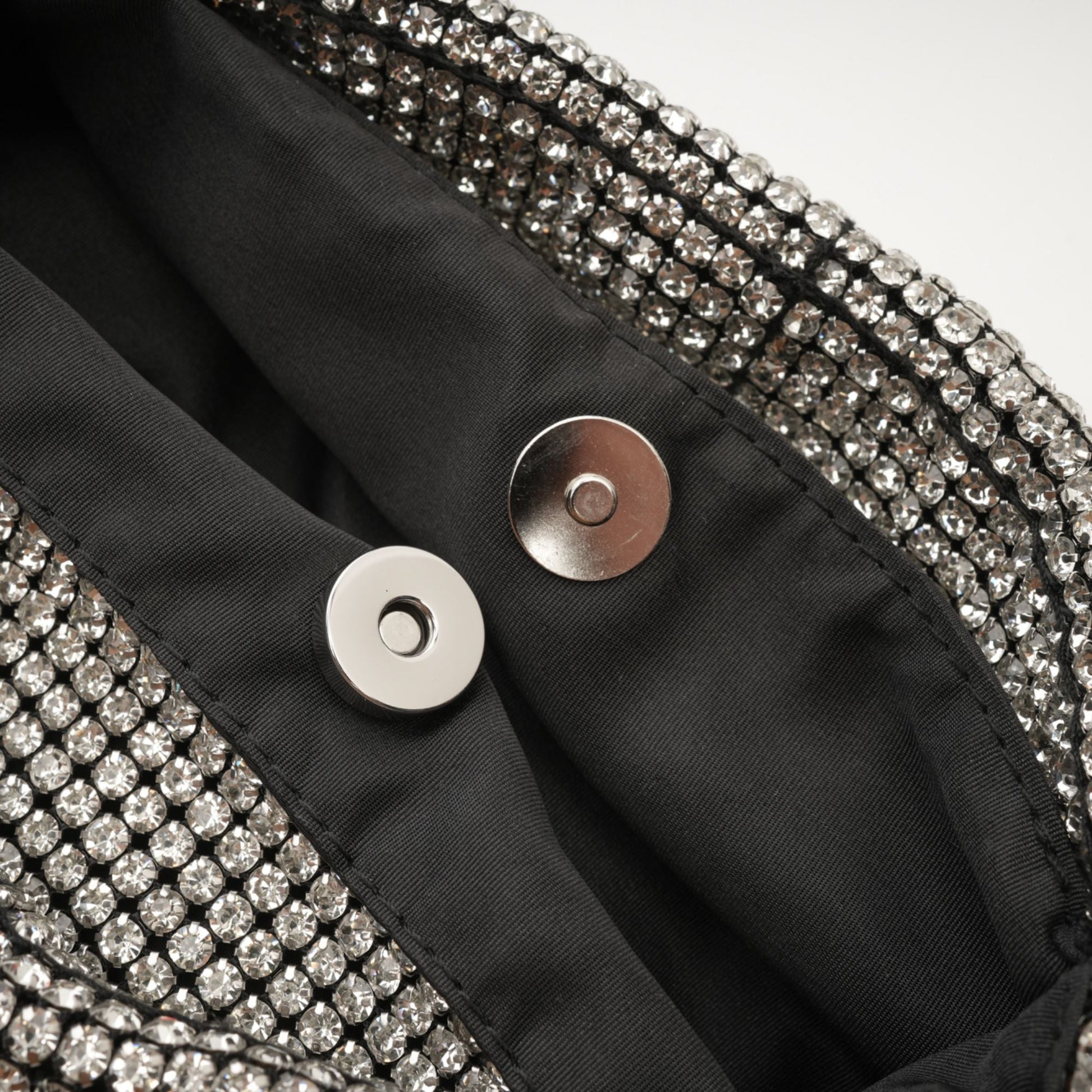 Madeleine kristal süslemeli tote çanta