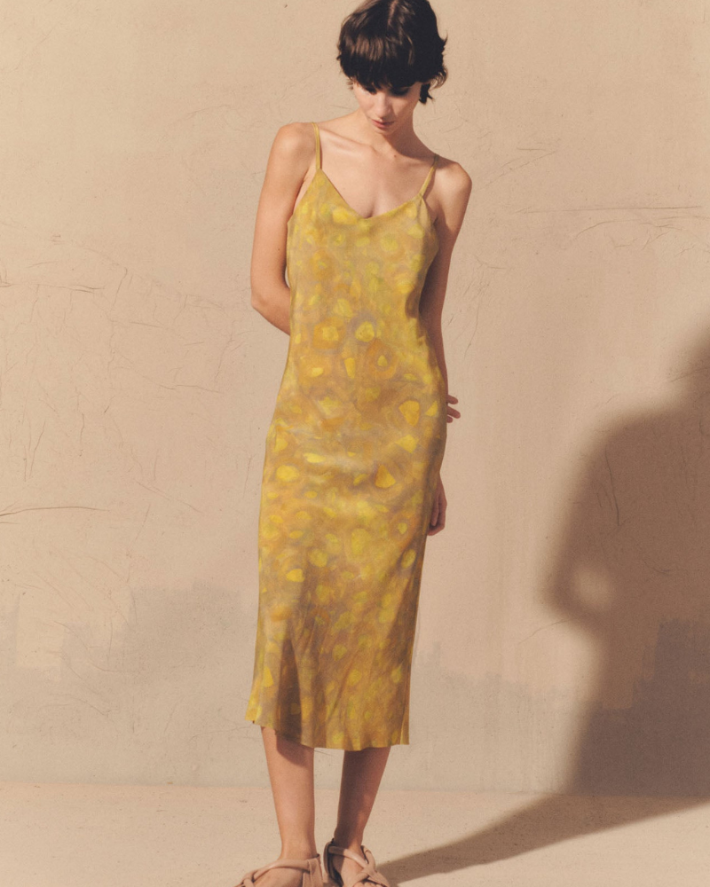 Severine Spagetti Uzun Elbise