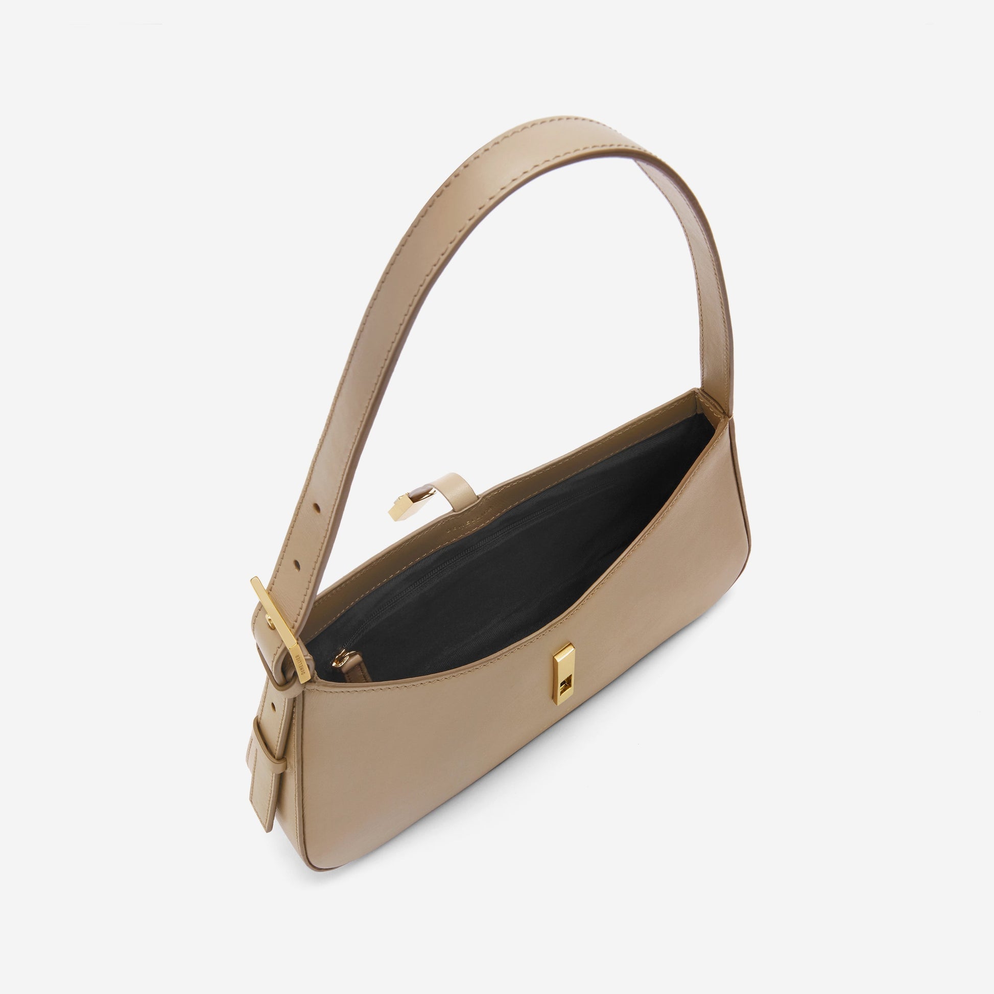 Nava Omuz Çantası - Sütlü kahve