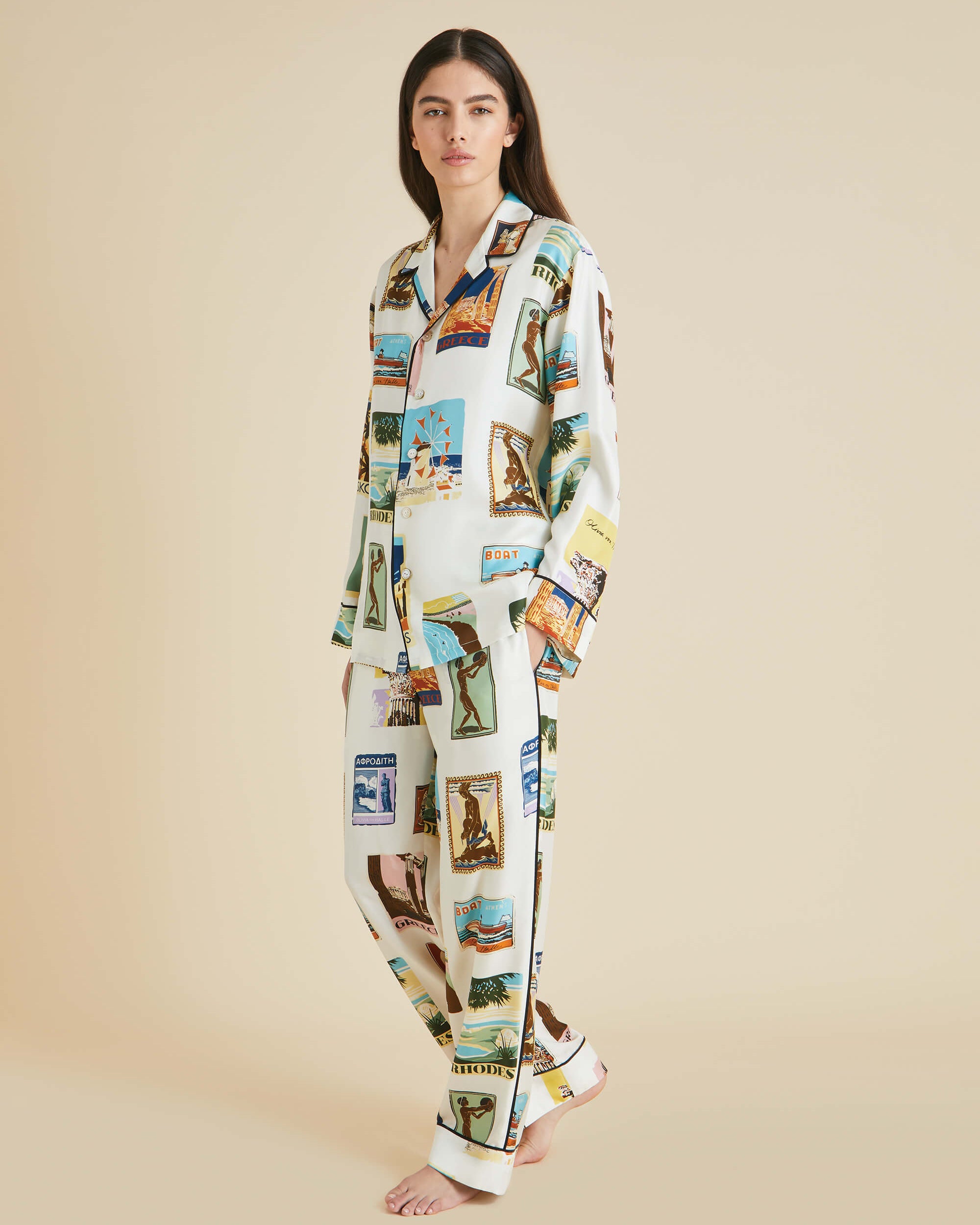 Baskılı Pijama Takımı