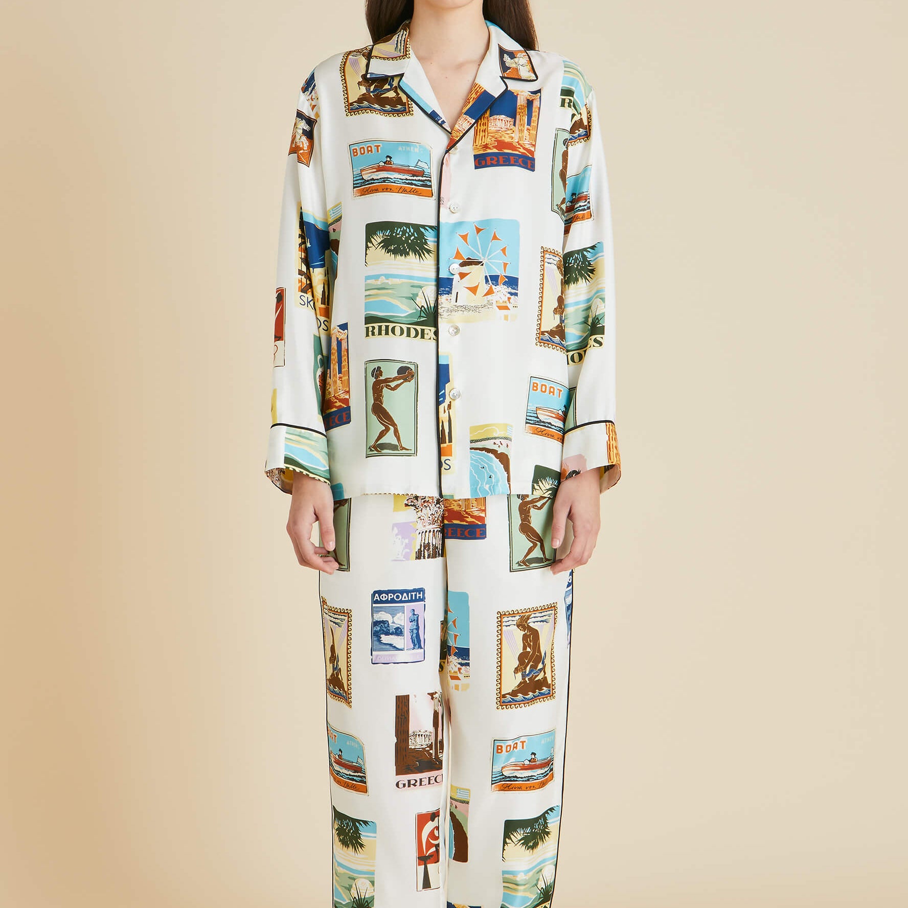 Baskılı Pijama Takımı