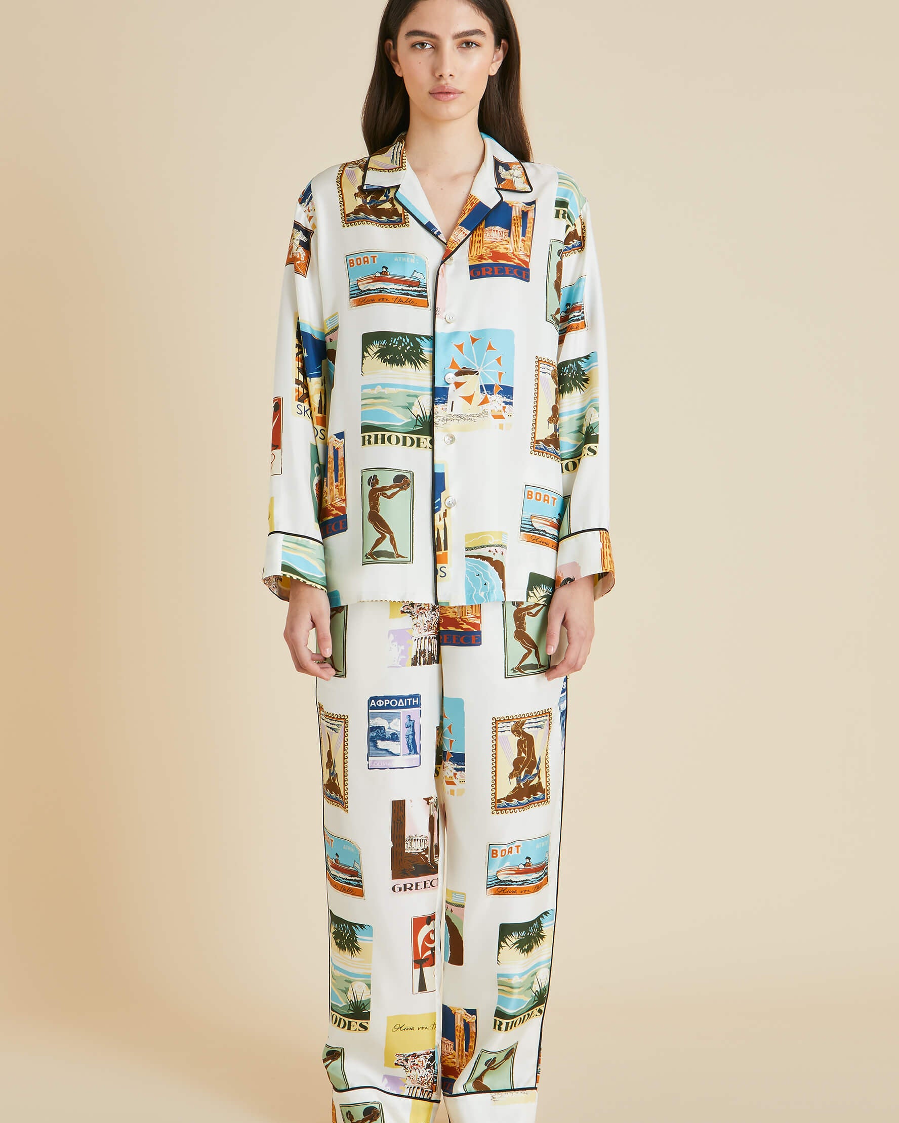 Baskılı Pijama Takımı