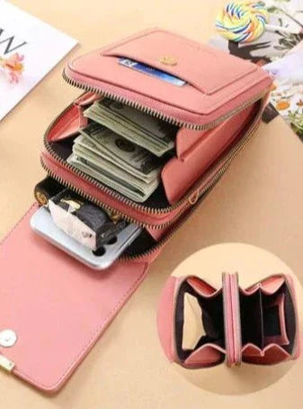 Çok Cepli Crossbody Çanta