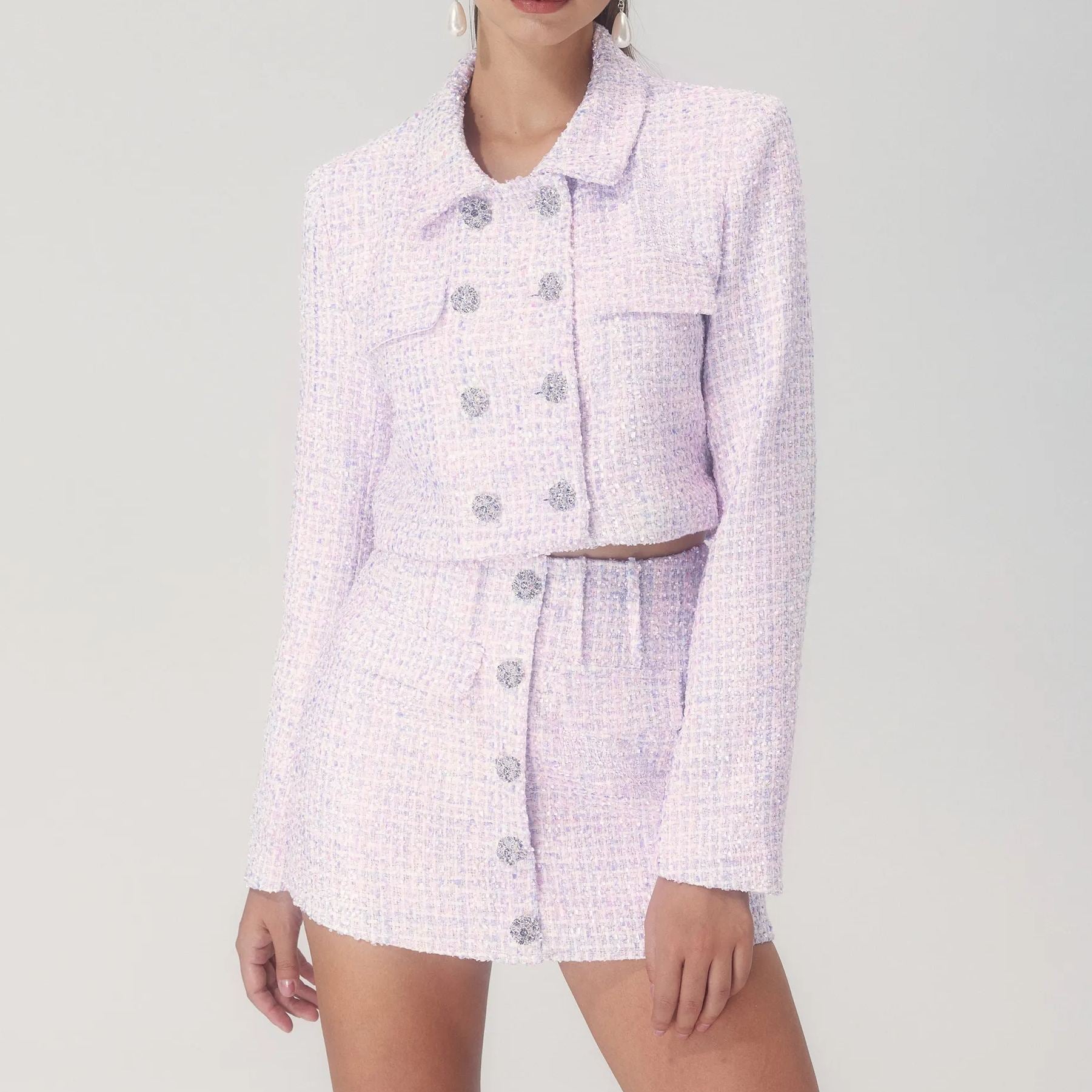 Helen Kruvaze Ceket Tüvit Takım