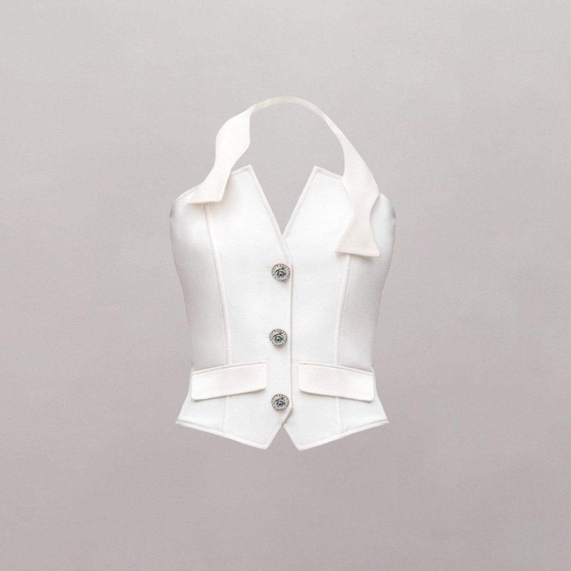 Louise Tuxedo Çiçek Pantolon İşleme Seti