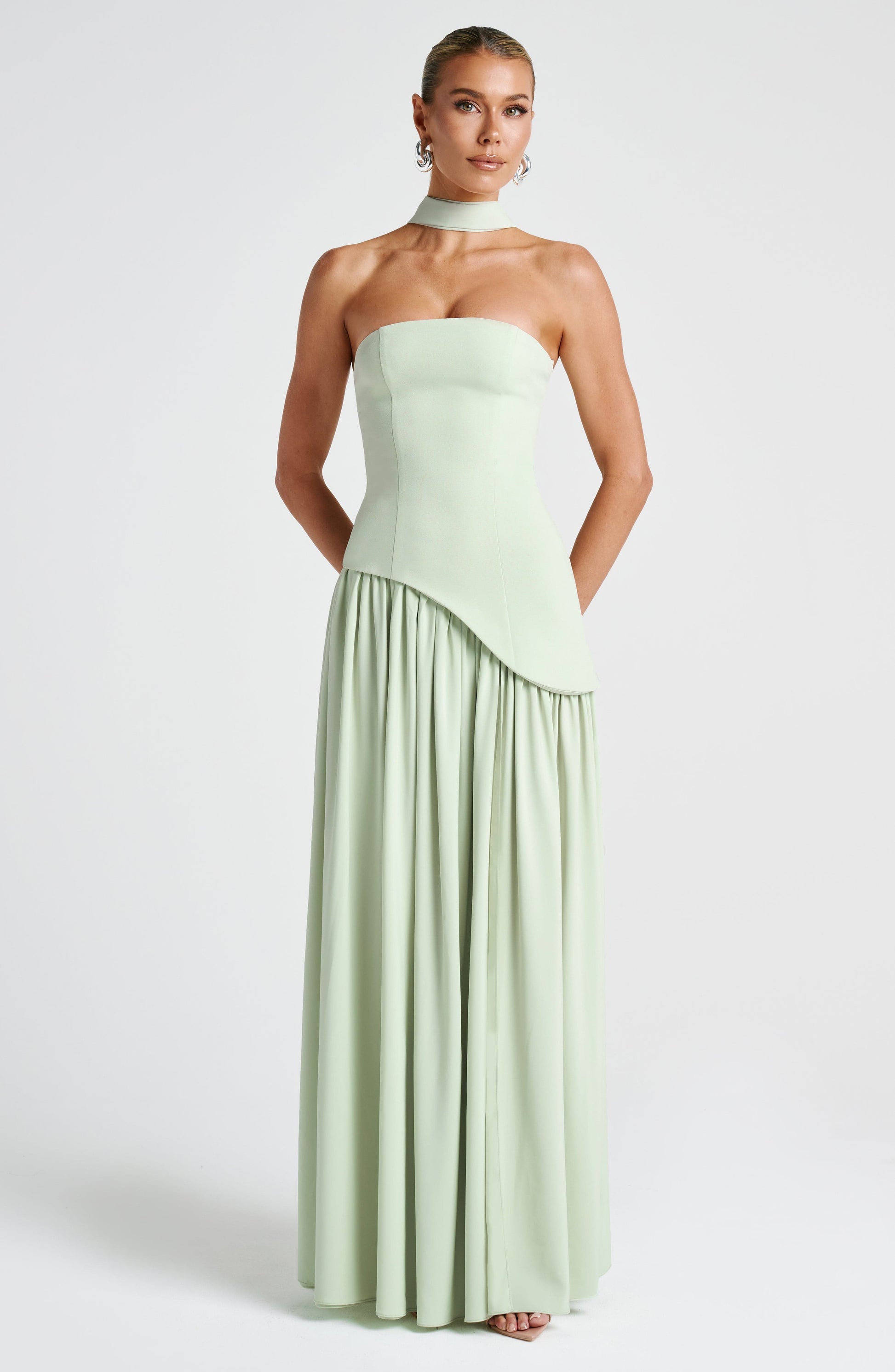 Maliyah Maxi Elbise - Mint