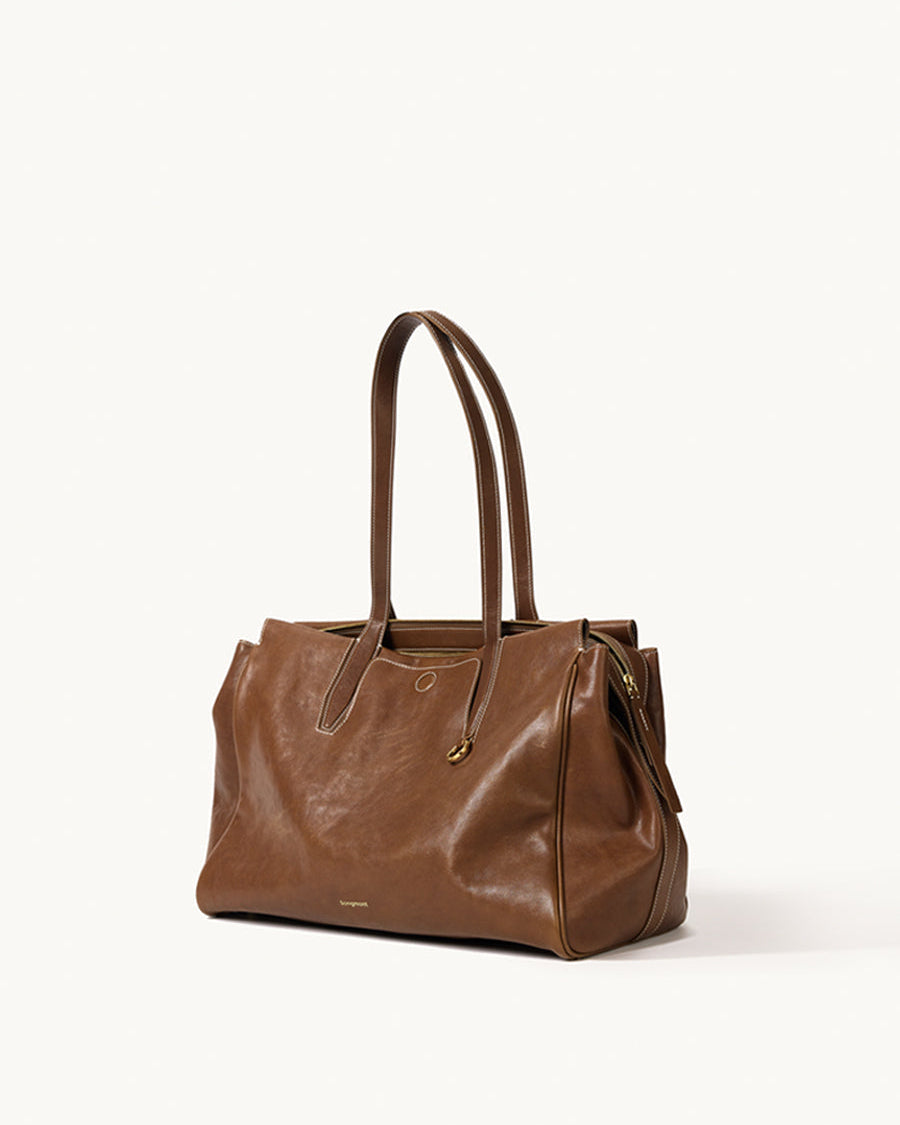 Evara Duffle Çanta - Taba