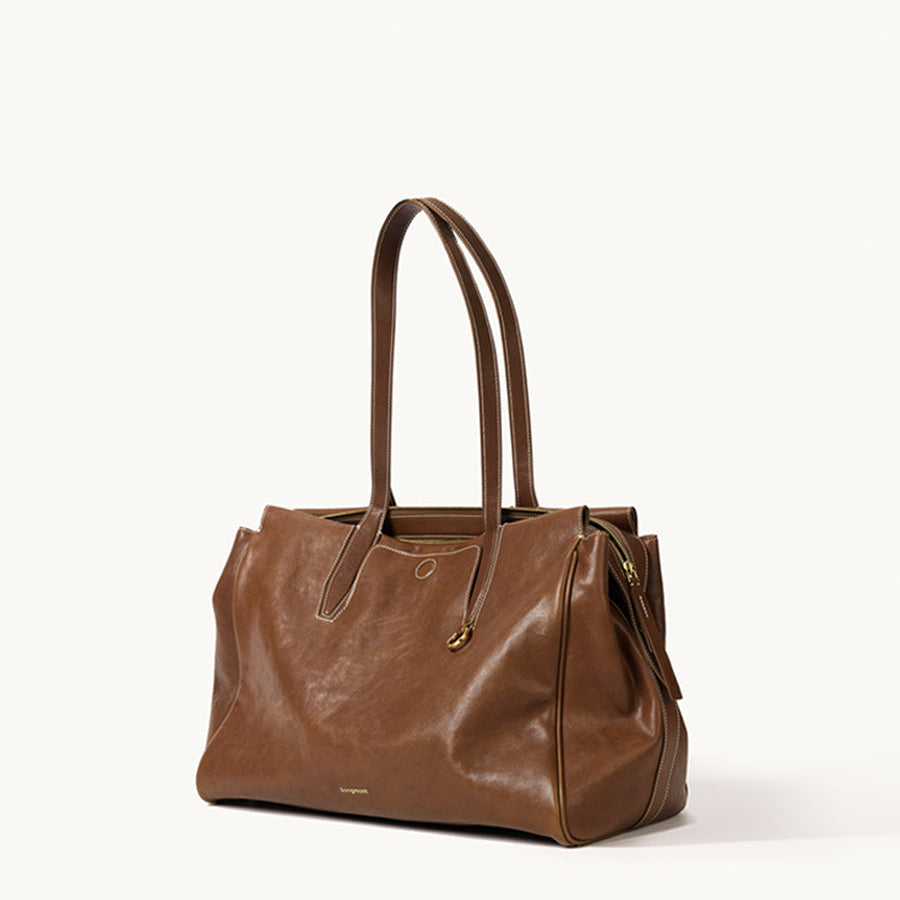 Evara Duffle Çanta - Taba