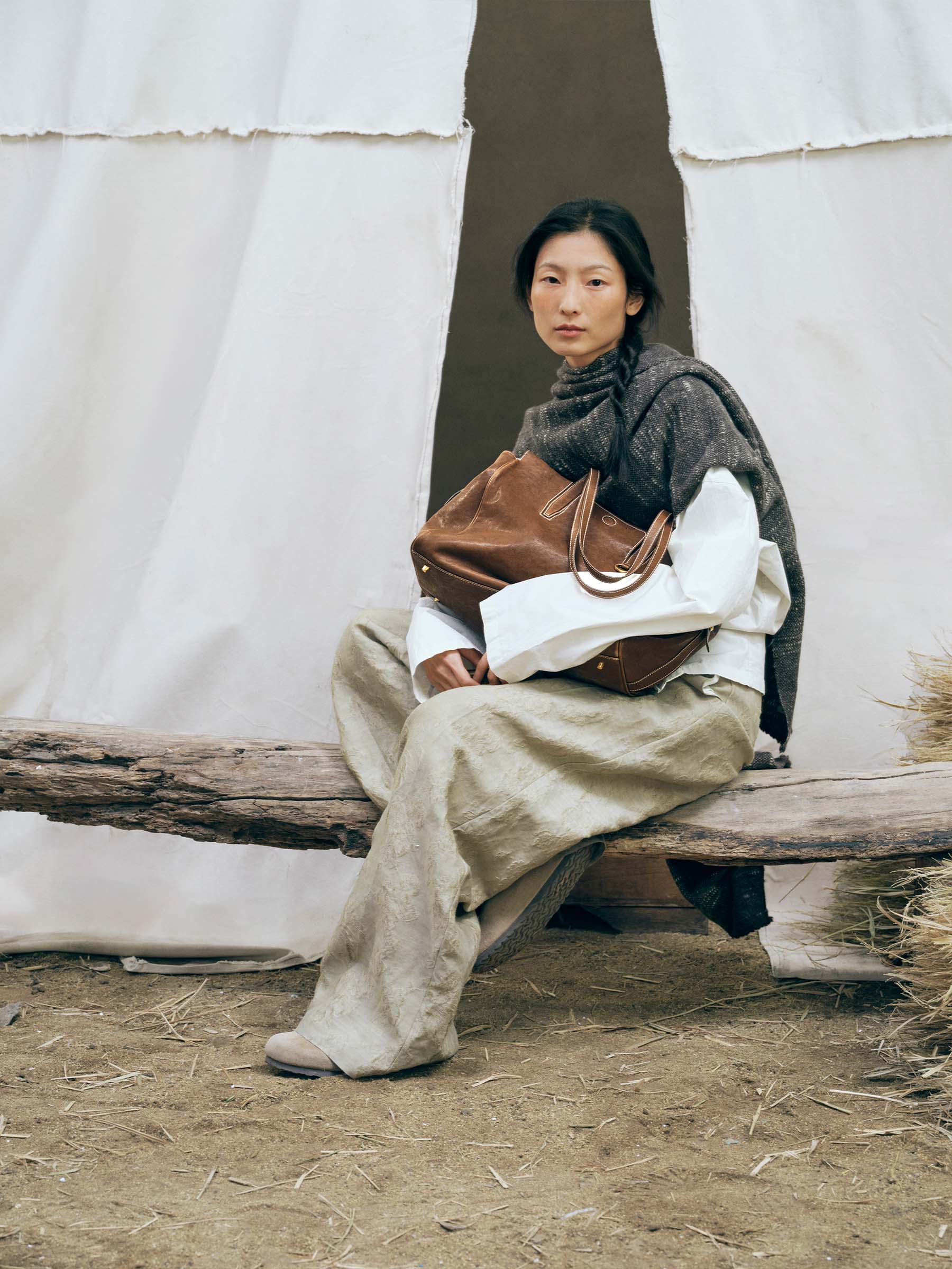 Evara Duffle Çanta - Taba