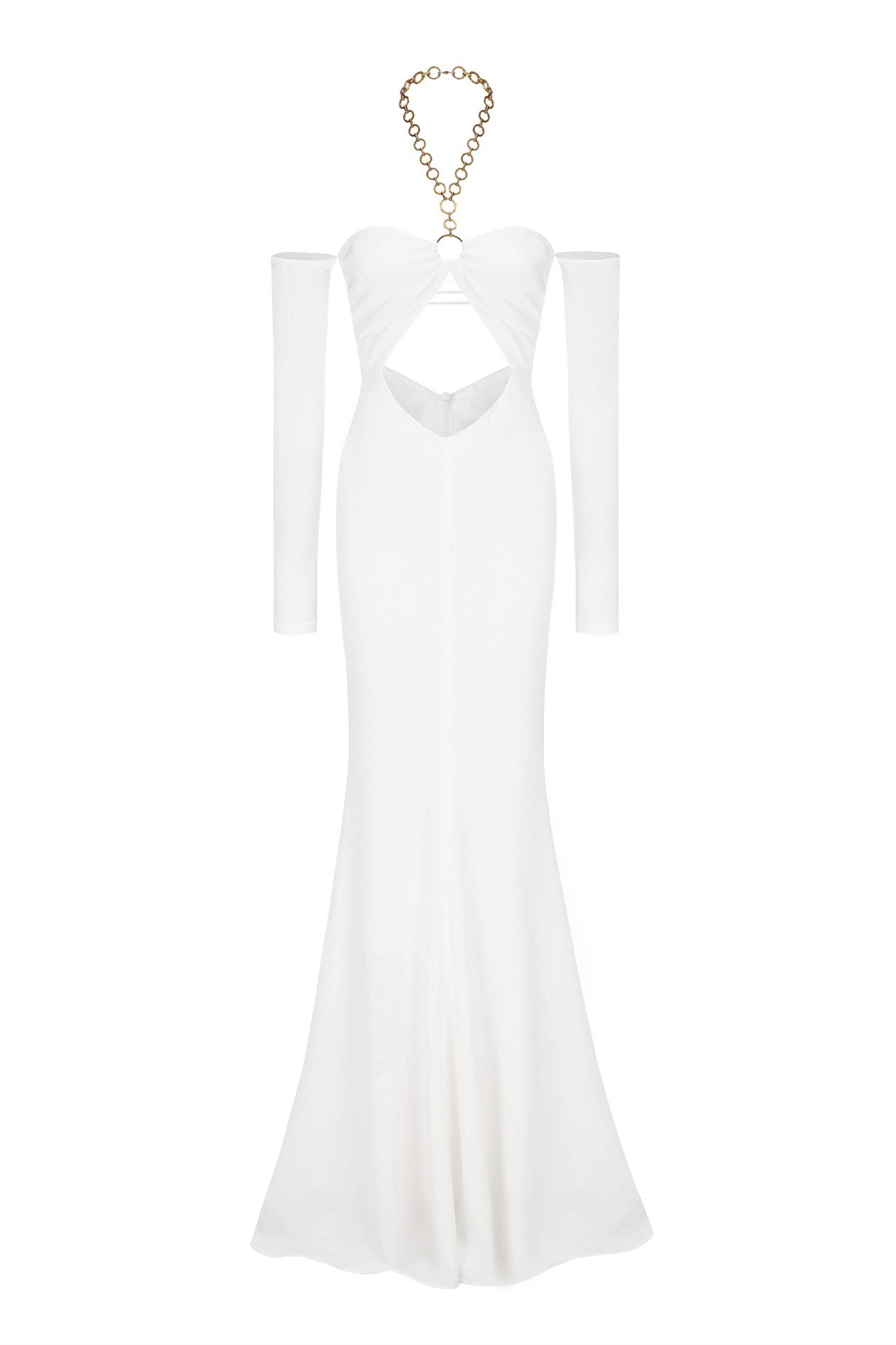 Adelaide Halter Cut Out Maxi Elbise