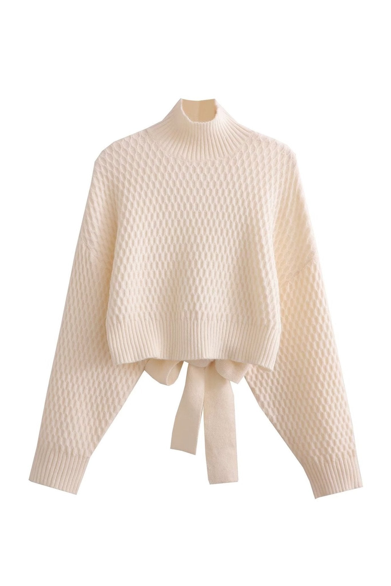 Olga Sırtı Açık Balıkçı Yaka Kazak