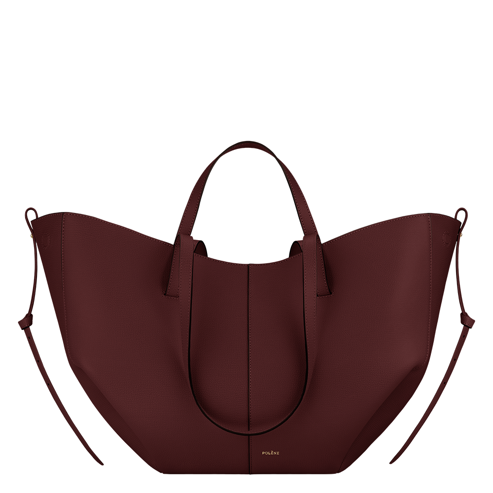 Cirelle Tote Çanta - Vişne kırmızısı