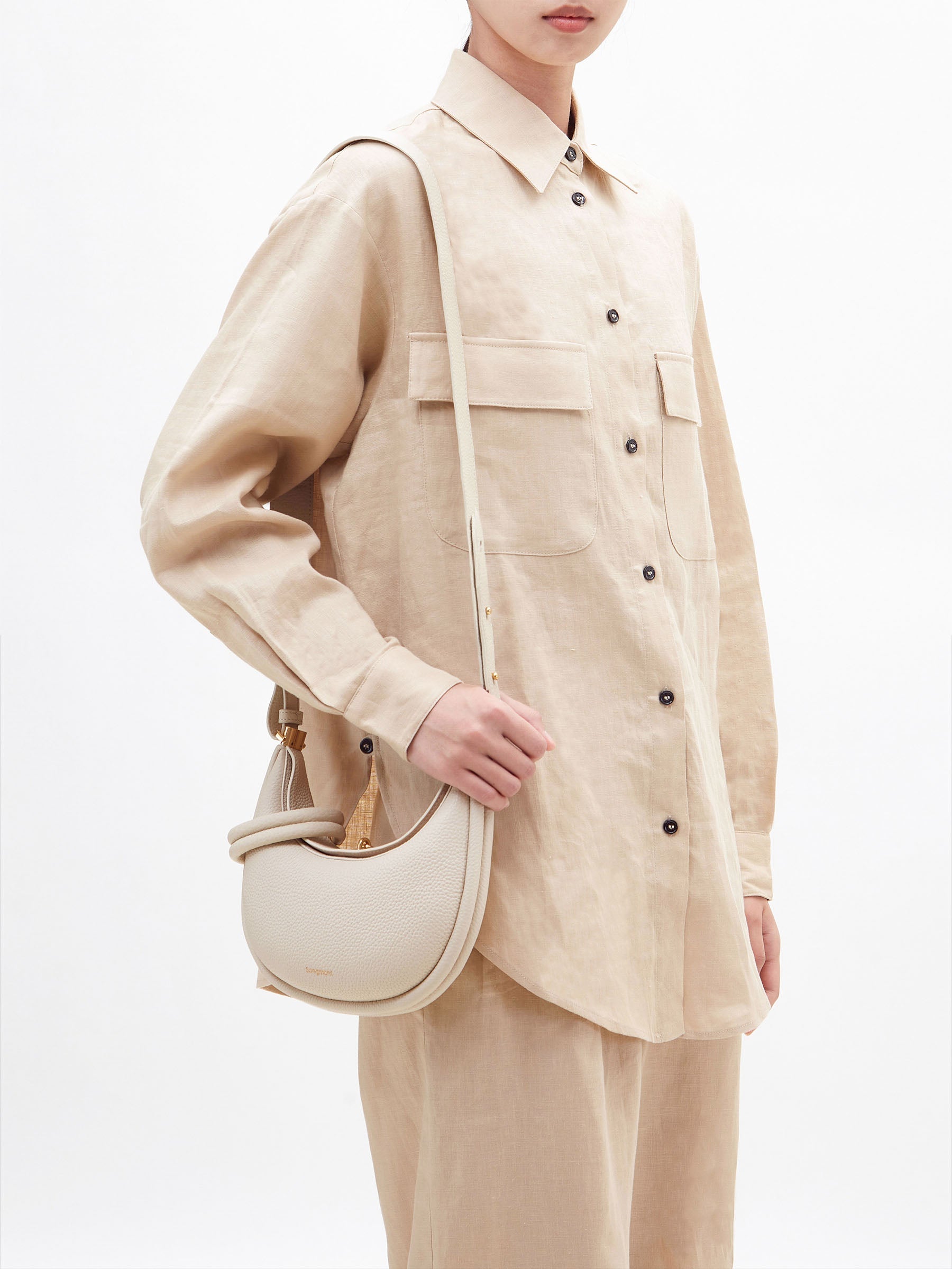 Serra Mini El Çantası - Krem