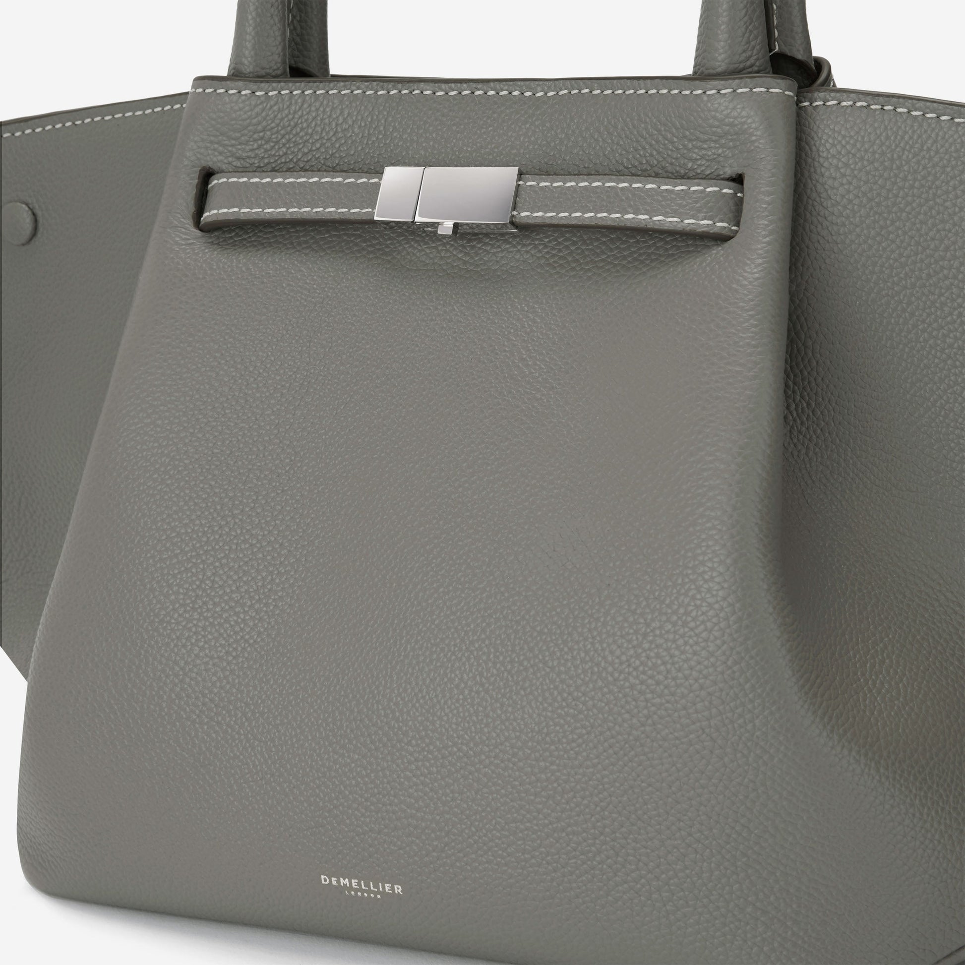 Milenne Small Tote Çanta - Taş gri