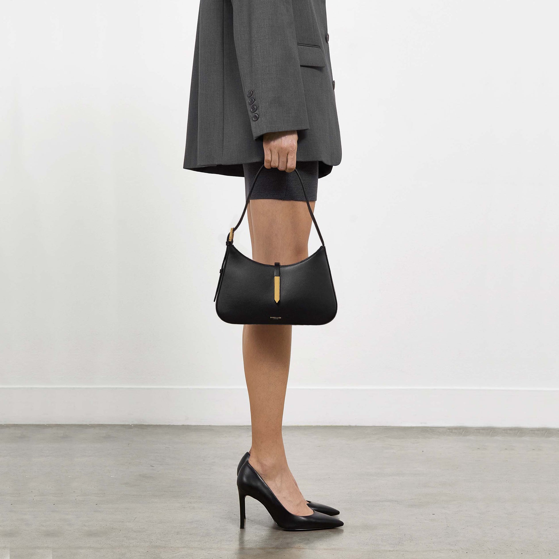 Nava Omuz Çantası - Sütlü kahve