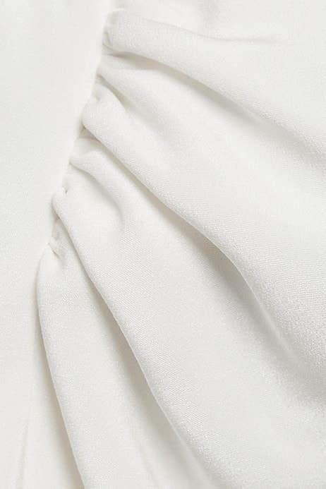 Valentina Puf Kol Fiyonklu Maxi Elbise